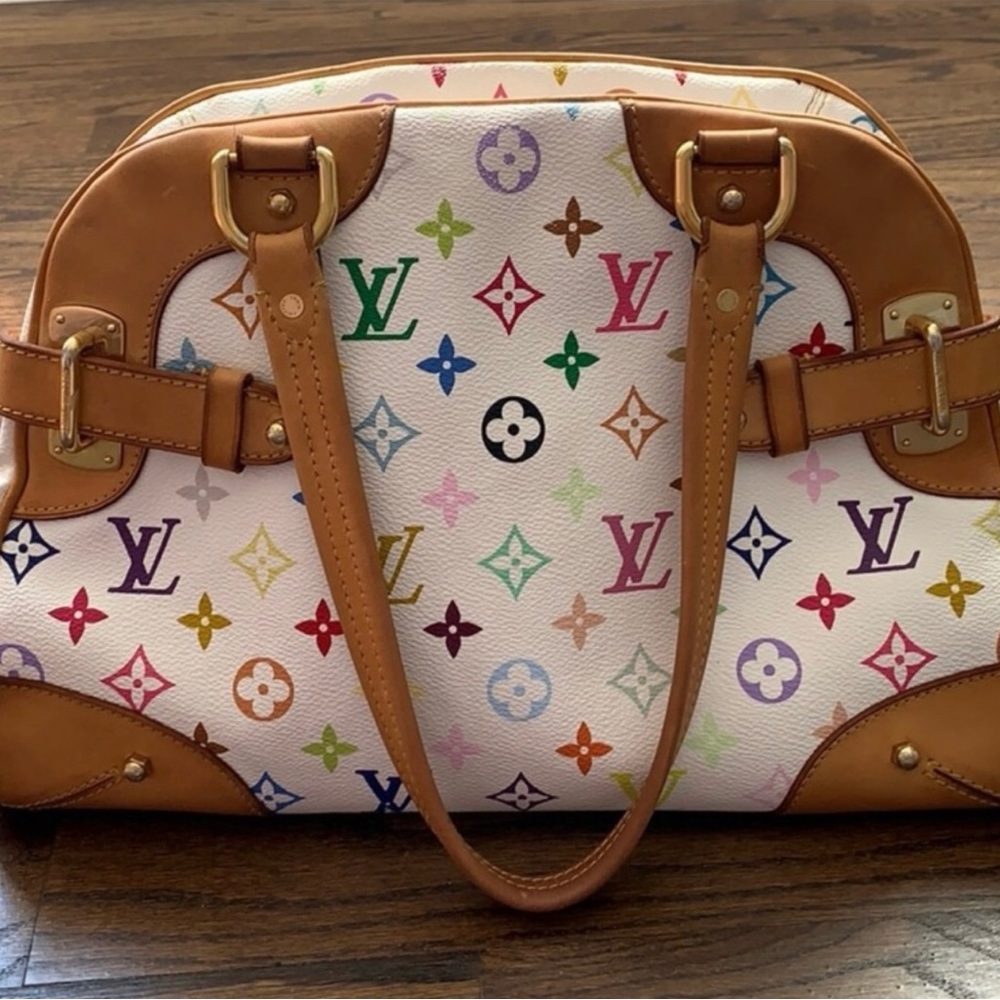 Louis Vuitton “ Claudia bag” Multicolor Monogram Handbag - Picture 2 of 14